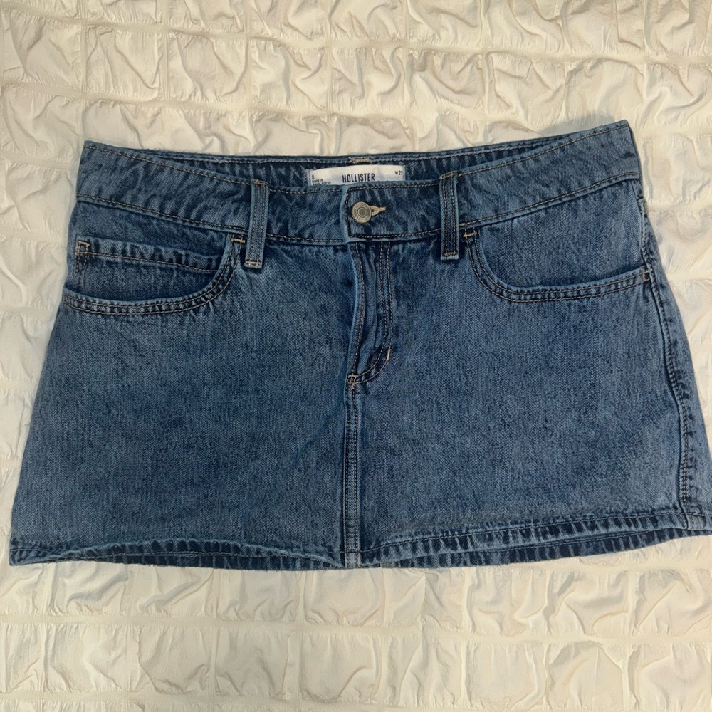 Hollister Blue Mini Skirt/skort